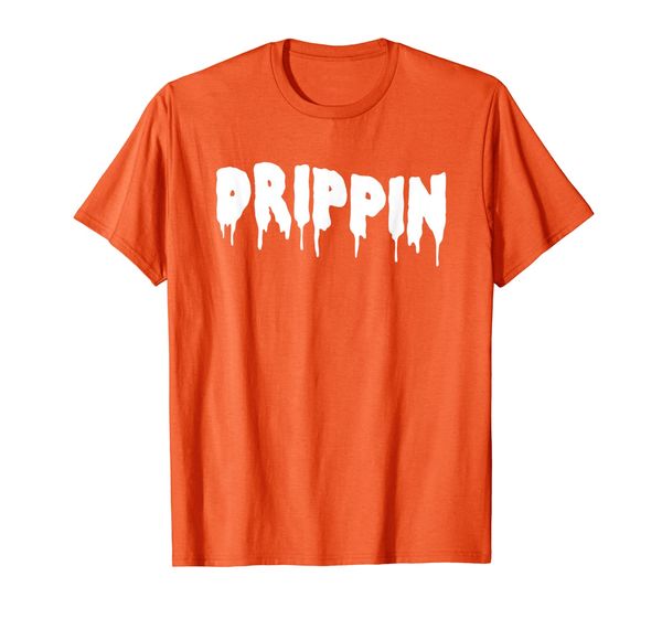 

drippin t shirt for hip hop lovers rap dripping sauce tee, White;black