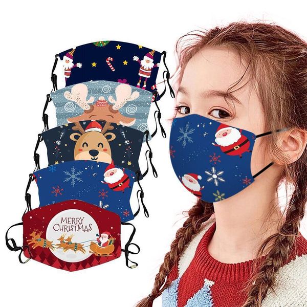 

and autumn winter 3d printed three-layer dust haze proof washable children's cartoon cotton mask