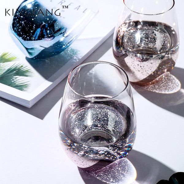 

ins nordic sky glass water cup home milk juice cup coffee beverage beer