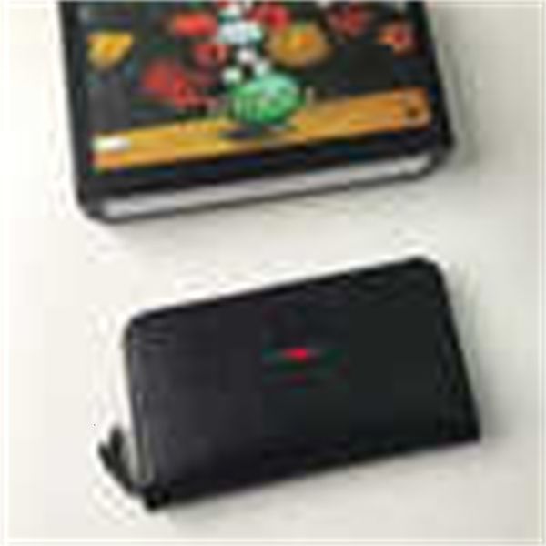 

wallets brand phone designer key luxury w0zj wallet 428736 card men's single chain pull pouches wallet real holders leather long cases, Red;black