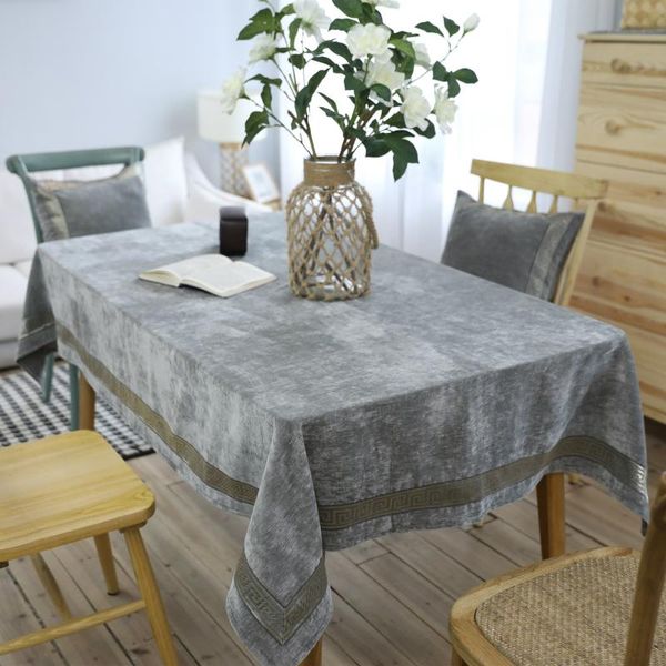 

table cloth european style gray for rectangular cover parties cloths square home wedding decoration