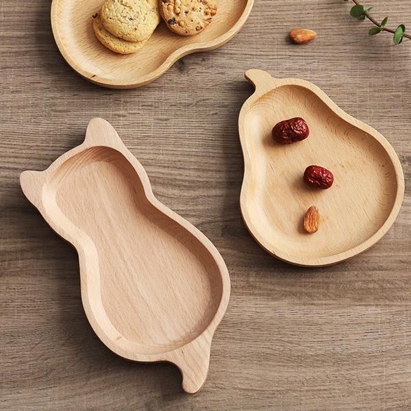 

dishes & plates beech wood whole dish dessert western baking kitchen supplies japanese apple pear tray