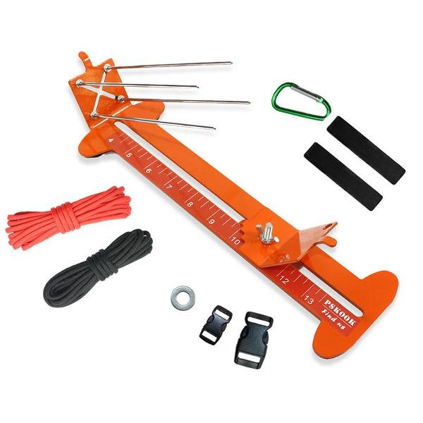 

paracord bracelet jig kit paracord tool kit weaving diy maker tool with no slip rubber feet from 4 inches to 13 inches long