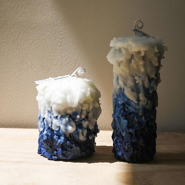 

candles handmade soywax scented candle bluebell home decoration