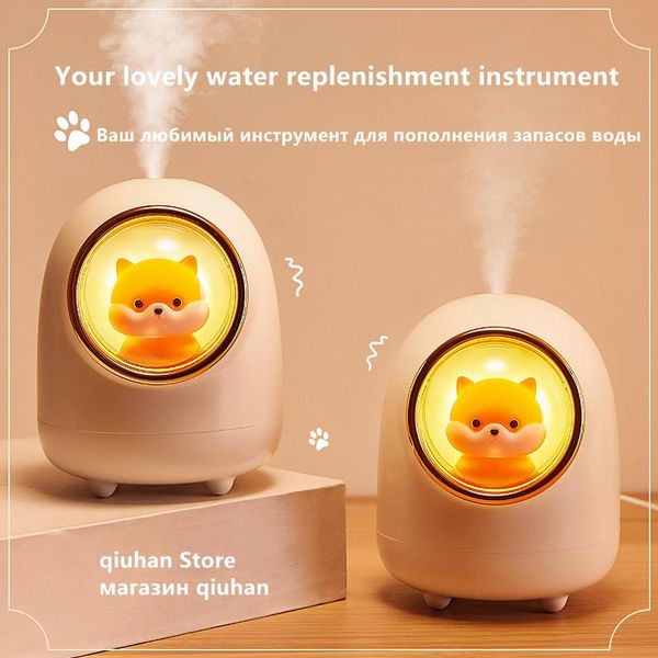 

humidifiers portable cute humidifier usb wireless aromatherapy essential oil diffuser air household led night light cool things