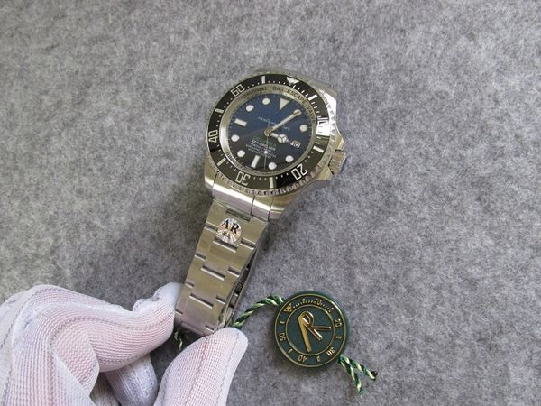 Orologio movimento Bracciale Rolaxes 116660 mare acciaio 904L 126660 OROLOGIO DA POLSO zaffiro 44MM uomo BRACCIALE DI ALTA QUALITÀ immersione nuoto ceramica L