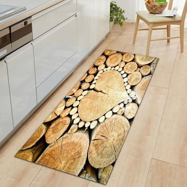 

carpets wujie 3d wooden pattern area rugs kitchen rug rectangle dootmats anti-slip carpet mat for living dining room door mats entrance