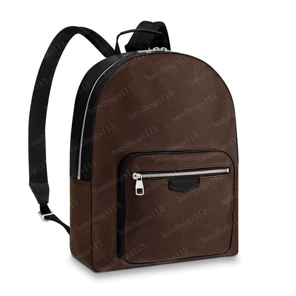 

2023 backpack mens school bags shoulder bag removable strap cowhide genuine leather fashion letter pattern string 41530 men 32/42/13cm jose