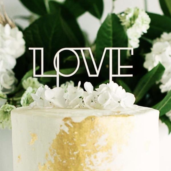 

new acrylic love cake er valentines day wedding party favors cake decorating tools flower ers valentines day gifts