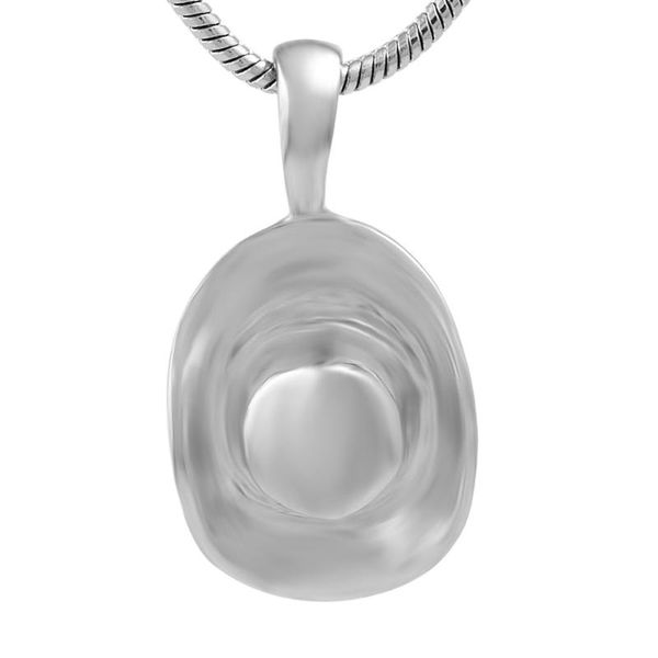

pendant necklaces cmj9721 unique hat memorial necklace keepsake jewelry pet urn lockets for ahses with funnel, Silver
