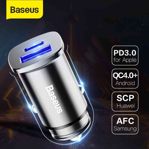 

baseus 30w usb type c pd quick charge 4.0 3.0 scp mobile fast car phone charger for huawei xiaomi