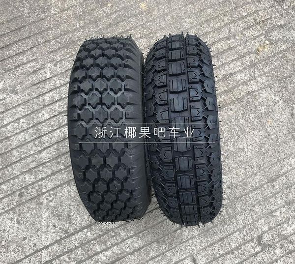

motorcycle wheels & tires electric beach vehicle mower elderly scooter 4.10/3.50-6 tire vacuum inner and outer compatible wheel hub