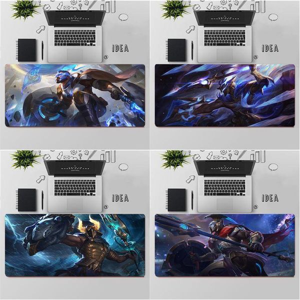 

mouse pads & wrist rests fhnblj league of legends pantheon office mice gamer soft pad large keyboards mat