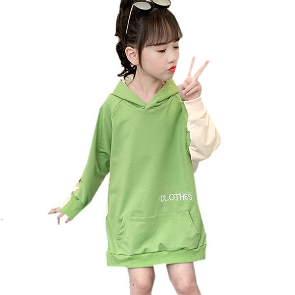 

2021 new children hoodies baby girl clothes autumn sh long teen kids up outerwear style 6ek8, Black