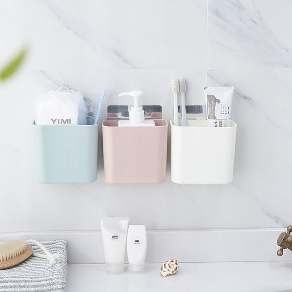 

toothbrush holders 1pc shelf toilet bathroom suction wall hanging comb toothpaste storage holder accessories
