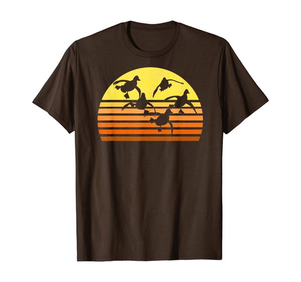

Duck Whisperer Love Ducks Retro Sun Autumn Sky Cool Gift T-Shirt, Mainly pictures