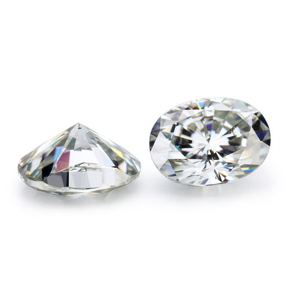 

starsgem excellent oval cut 8*10mm loose moissanite gemstone vvs quality for jewelry making, Black