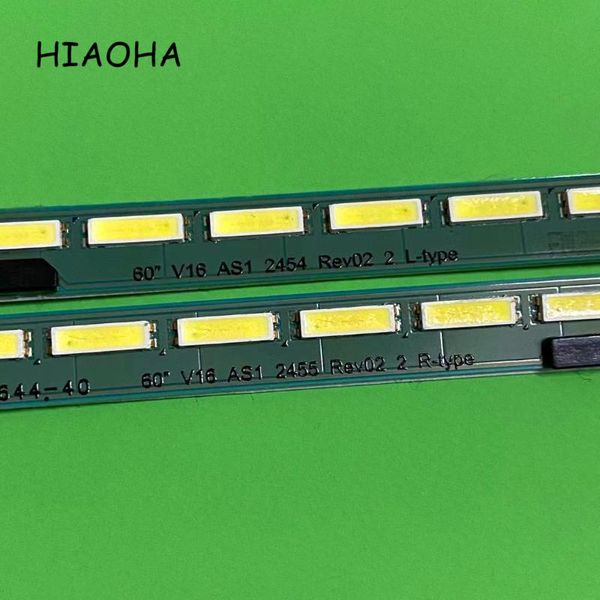 

2pcs original led backlight lamp strip for lg tv 60uh8500 60" v16 as1 6916l2454a 6916l2455a 6922l-0196a lc600eqf(dj)(f1) 78led