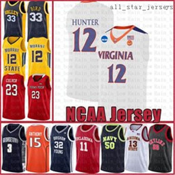 

de'andre 12 hunter university kyrie stephen 30 curry irving dwyane 3 wade basketball jersey kawhi ncaa leonard lebron 23 james ray 34 a, Black
