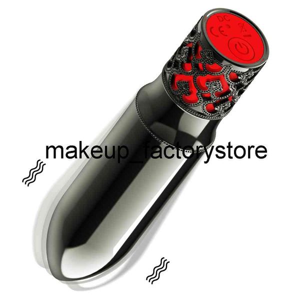 Masaj 10 Modu G-spot Mini Bullet Vibratörler Kadınlar Için Klitoris Stimülatörü Güçlü USB Şarj Edilebilir Masaj Yetişkinler Için Seks Oyuncakları 18