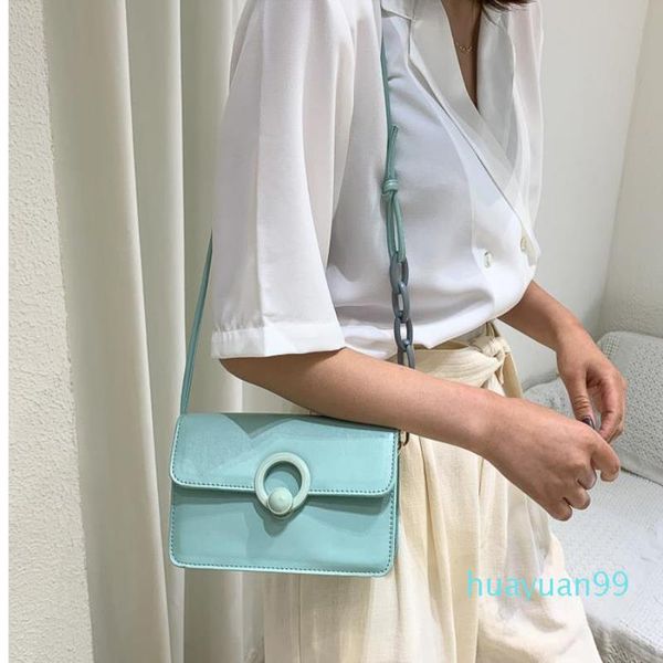 

simple wild new-new square selling simple bag messenger small enqji wave wtjmj