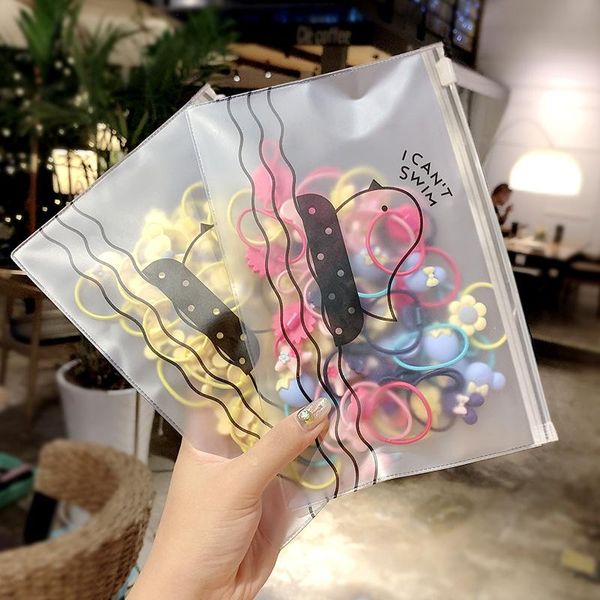 

hair clips & barrettes 20pcs/set children cartoon cute rope princess headdress elastic band girl accessories baby, Golden;silver