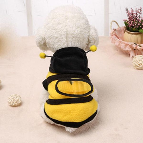 

dog apparel ly cat clothing cute bumble bee dress up costume coat clothes pet supplies