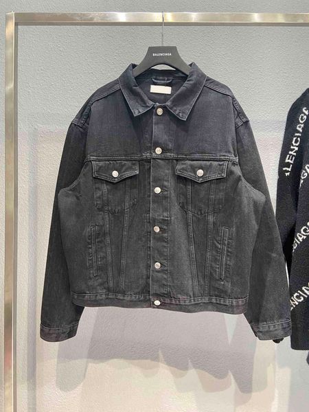 

women's jackets autumn couples denim jacket trend korean loose trademark for man and woman 34-40 sw1j, Black;brown