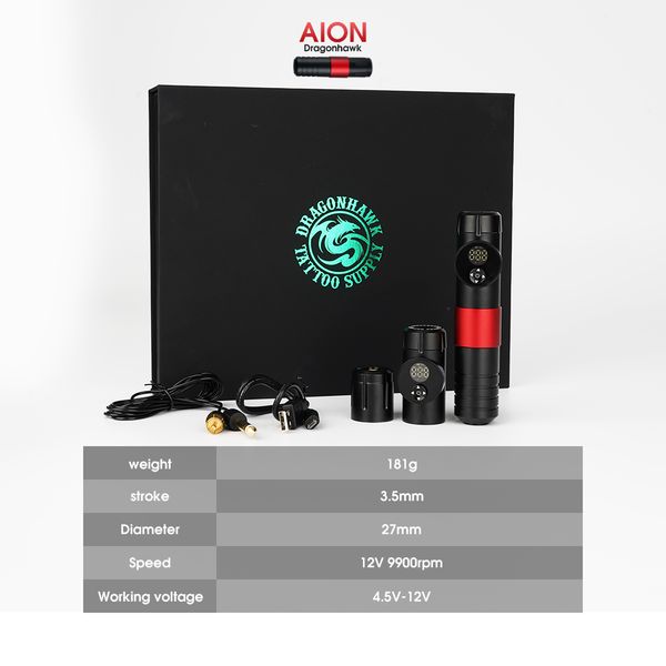 

aion dragonhawk permanent makeup rotary tattoo machine pen led display machine for tattoo artistscouts