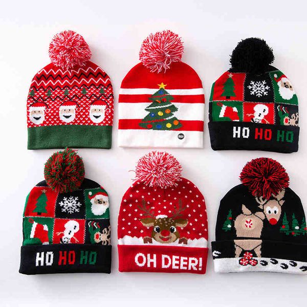 

factory wholesale 50% off day hat christmas wool ball knitted hat, Blue;gray