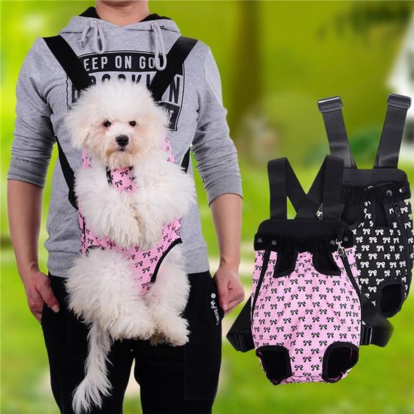 

backpack pet dog cat travel carrier front bag chihuahua with dual shoulder strap