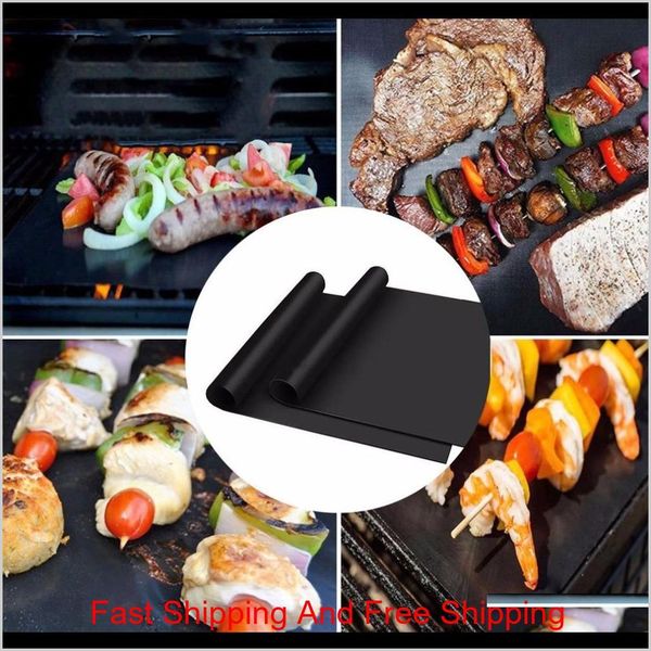 

thick barbecue grill mat 33*40 cm non-stick reusable bbq grill mats sheet grill foil bbq liner cooking t qylyvt bwkf