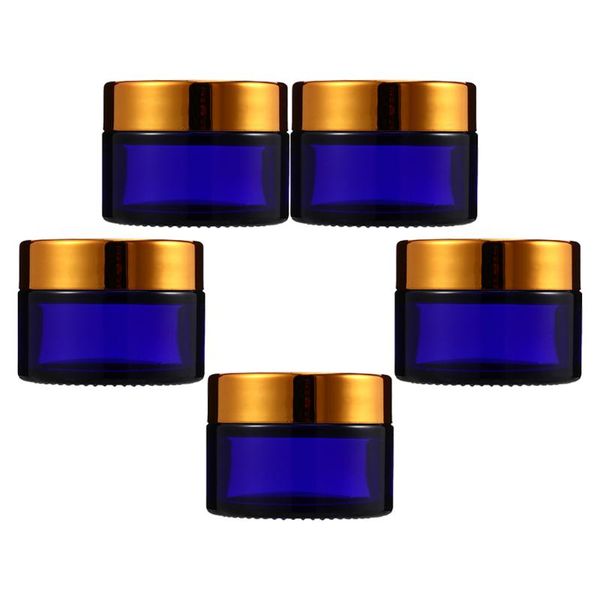 

storage bottles & jars 5pcs cosmetics eye cream sub package glass containers