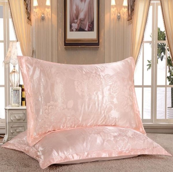 

pillow case mylb standard satin silk soft mulberry plain pillowcase cover chair seat square home