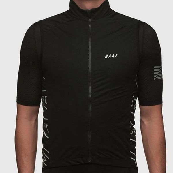 

racing sets maap sleeveless windproof water cycling vest lightweight mtb riding equipment bicycle jersey clothing ropa ciclismo, Black;blue