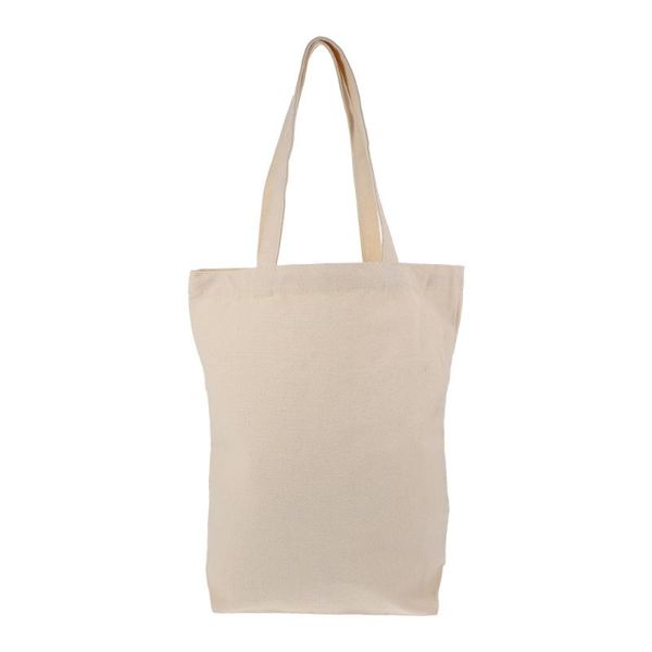 

storage bags 1pc shopping pouch reusable portable shoulder canvas tote bag handbag