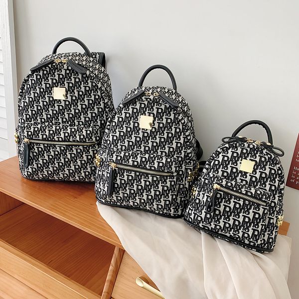 

luxury trendy bags design bag 2021 spring letter backpack college style capacity schoolbag fashion multipurpose backpack