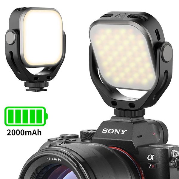 

flash heads vl66 led video light pography camera fill with 360 rotation mount lamp for po dslr slr mobile flashes
