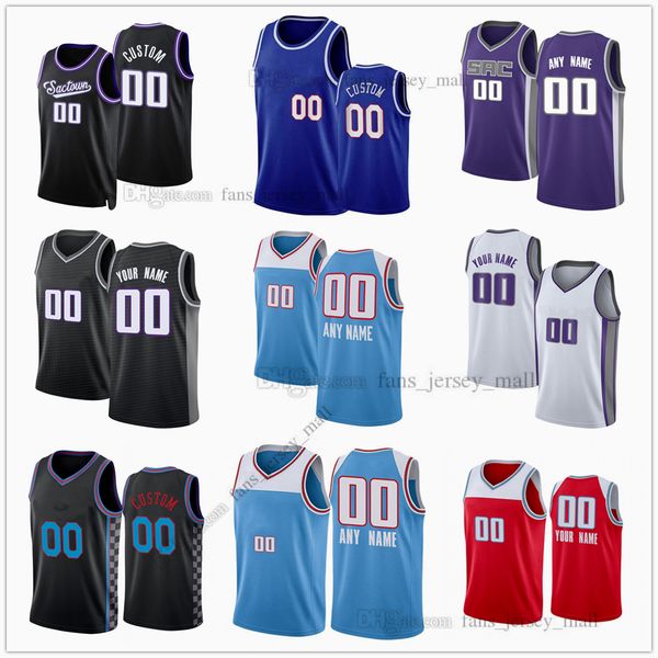 

custom printed 75th city basketball jerseys fox hield barnes holmes thompson bagley iii mitchell harkless davis haliburton len jones metu wo, Black;red