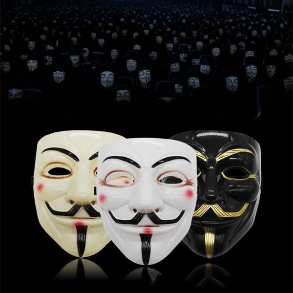 Maschere per feste V Maschera Halloween Full Face Masquerade Mask Party Cosplay tema Maschere horror Home 18style T2I52190