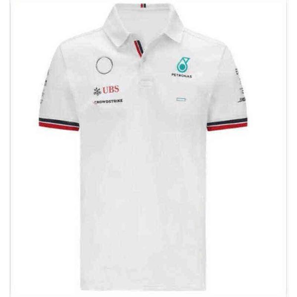 

petronas men's luxury t shirts designer mercedes f1 formula one racing polos women casual short sleeve t-shirts benz polo lewis hamilto, White;black