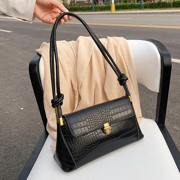 

evening bags for women 2021 luxury designer purses and handbags classic crocodile pattern shoulder sac de luxe femme