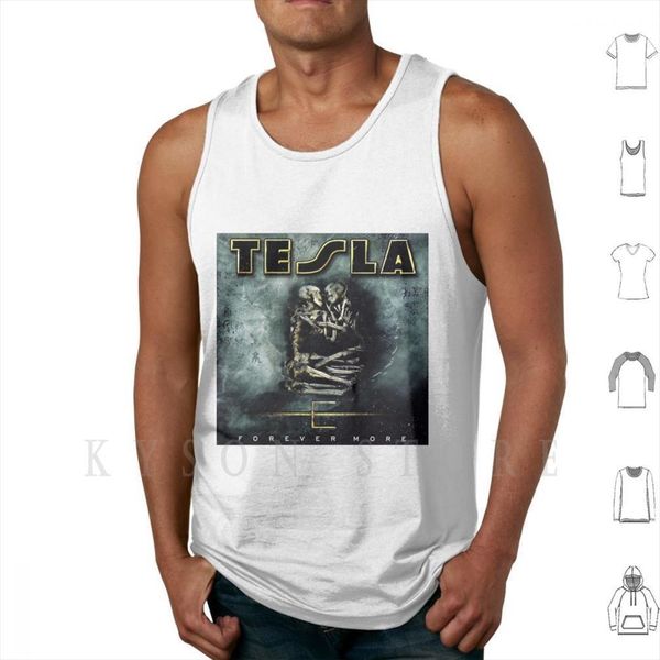 

caught a dream tank vest 100% cotton tesla rock band dokken rattle kix, White;black