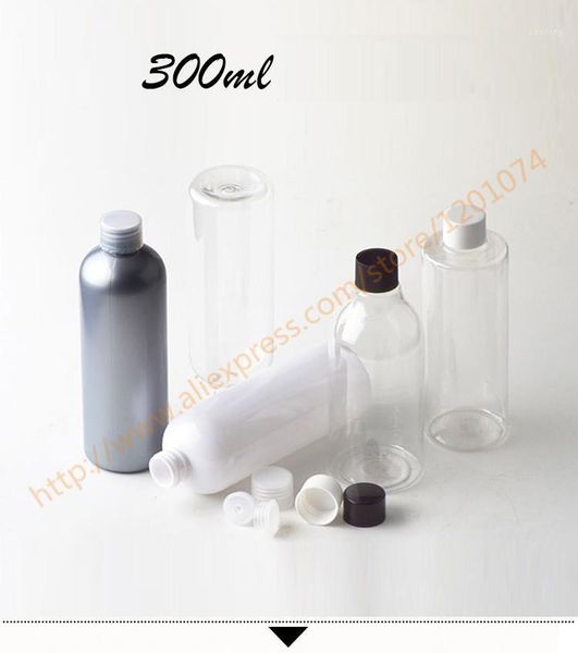 

storage bottles & jars 300ml pretty colors pet bottle with plastic lid + reducer,essential oil/liquid/moisturizer/facial water container