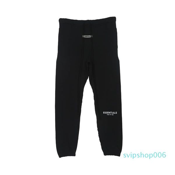 

fear casual fashion pants brand designer of quality god men joggers sweatpants essentials fog 6612 jlhme, Black