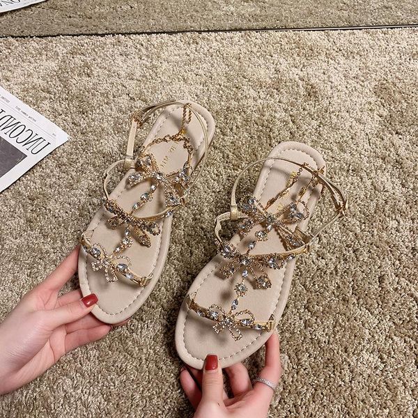 

sandals all-match coarse heel fairy style shoes women 2021 sexy, Black