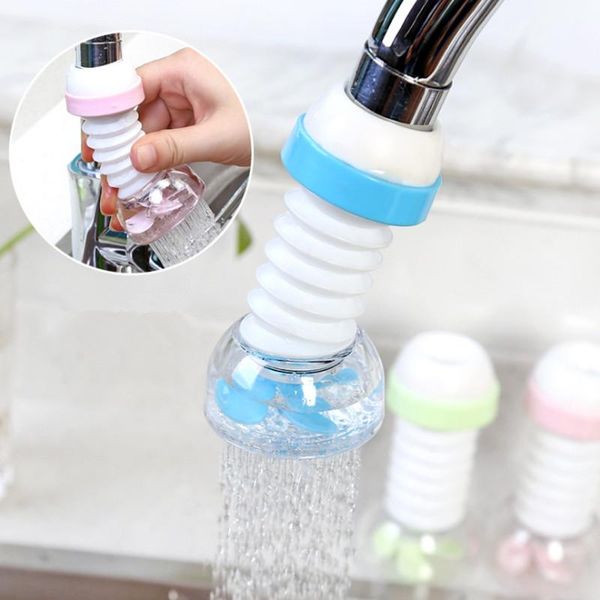 

other faucets, showers & accs creative 360-degree kitchen faucet splash-proof shower tap nozzle with filter