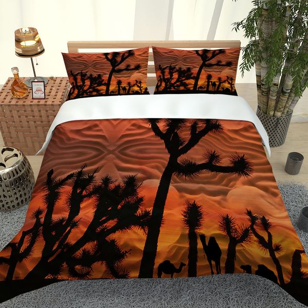 

custom twin full  king size beach bedding set red 4pcs duvet cover sets pillowcase 3d bedding