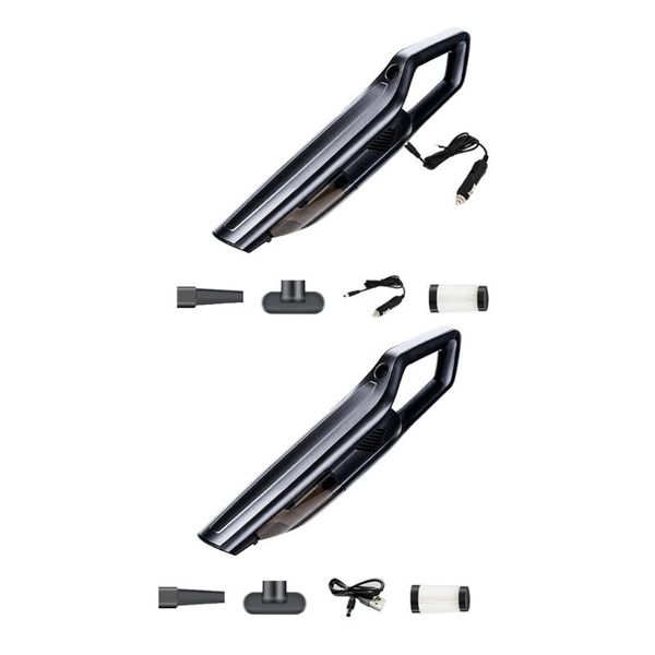 

vacuum cleaner 28gc mini cordless/wired hand sweeper with nozzle usb cable for car