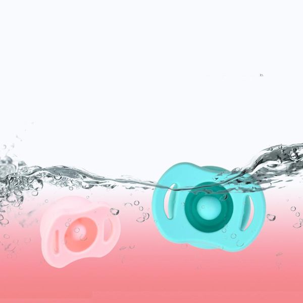 

pacifiers# 1pc baby silicone pacifier pinch to close version dummy nipple dust-proof born retractable with portable packing box
